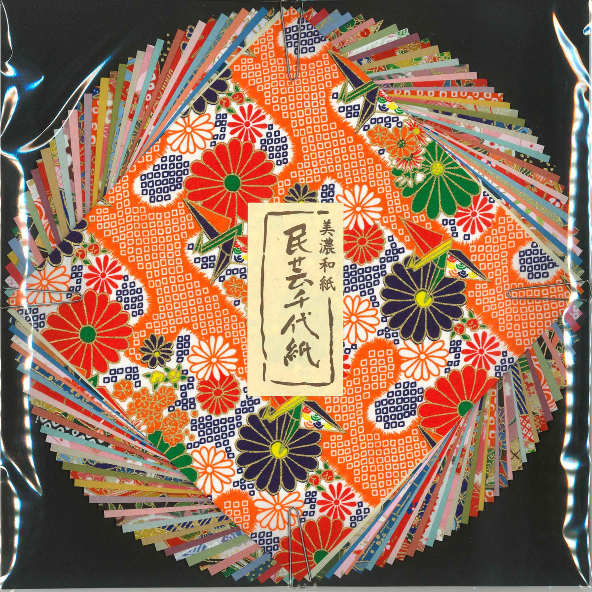 15.0) 民芸千代紙 (大) – TOKYO ORIGAMI MUSEUM SHOP