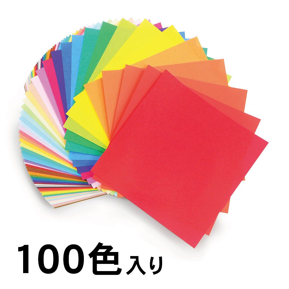 100 color origami 15㎝ – TOKYO ORIGAMI MUSEUM SHOP