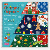 クリスマス両面ちよがみ15㎝30枚入