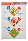 Electronic version alphabet Origami