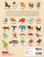 Origami Pets and Other Animals "Origami Pet Park" (published by Sosim) English translation